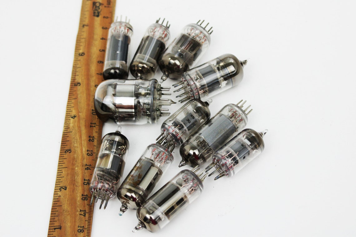 Vintage radio lamp vacuum tubes glass lamps crafts ideas Etsy