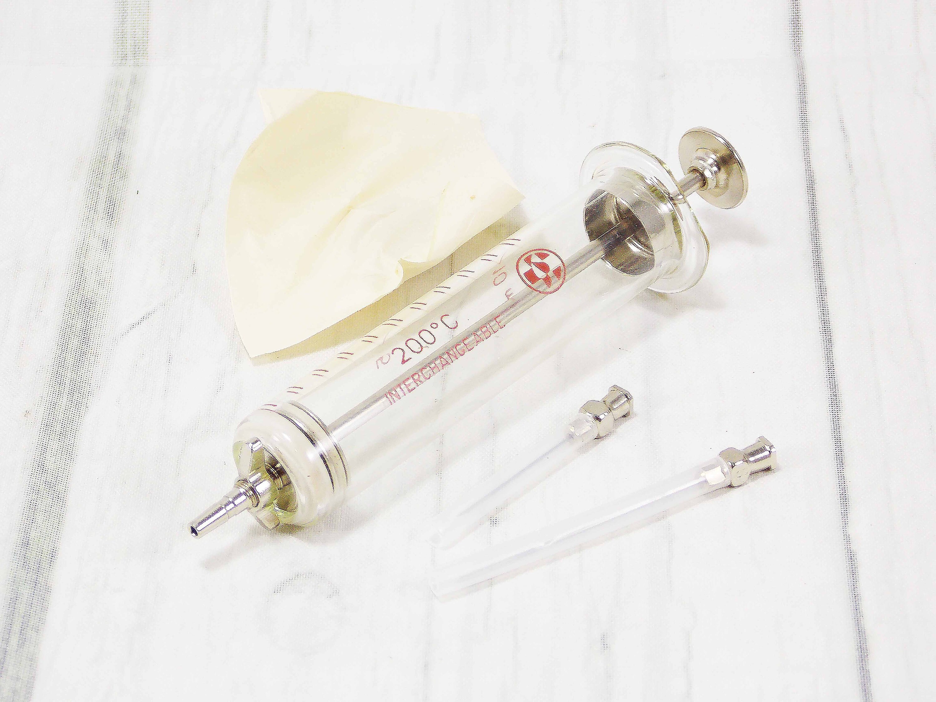 Vintage syringe antique glass syringe medical injection Etsy