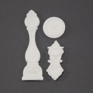 clock miniature doll house decor grandfather clock victorian house wall clock plastic miniature decor decorative element dollhouse furniture