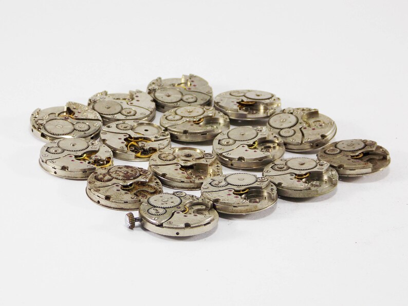 Watch parts for sale steampunk watch gears antique clock parts Etsy