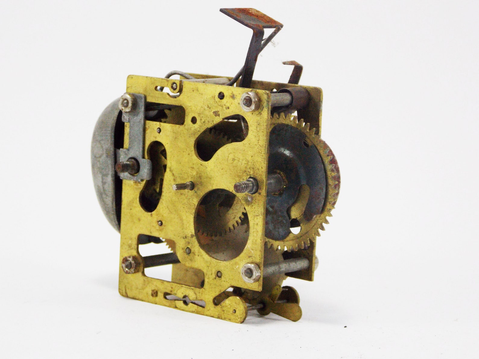 Mechanism Clock Repair Alarm Clock Parts Movement Clock Broken Etsy