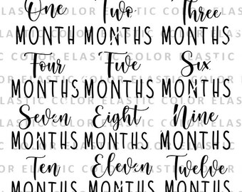 Free Free 270 Baby Milestone Cards Svg SVG PNG EPS DXF File