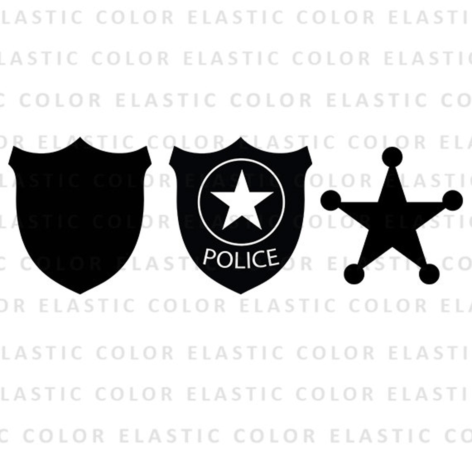 Police Badge Svg File Police Badge Clipart Sheriff Badge Clip Art