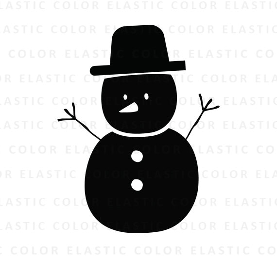 Download Snowman Svg Snowman Clipart Snowman Cut File Christmas Etsy