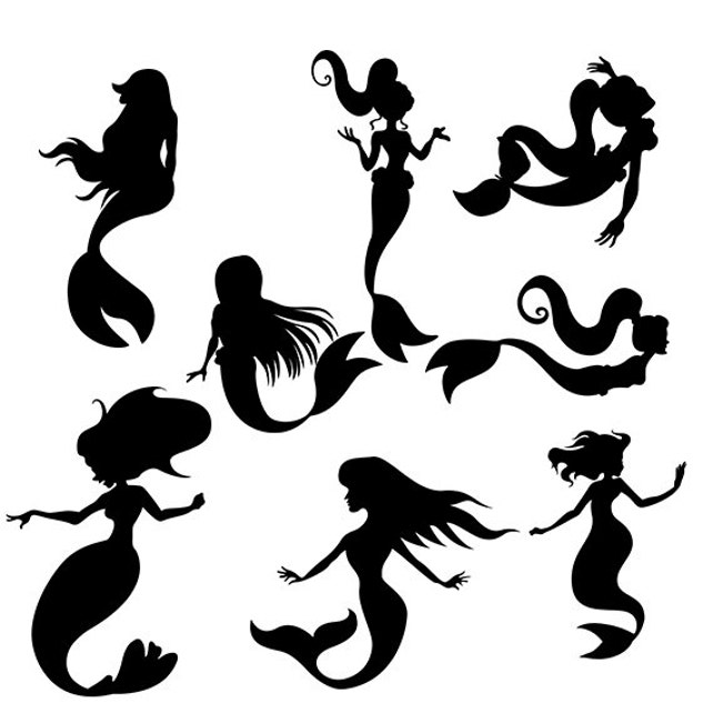 Download Mermaid svg clipart silhouette Mermaid vector files ... Download Mermaid svg clipart silhouette Mermaid vector files ...