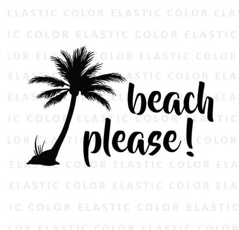 t shirt beach please