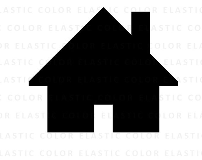 Outline House, Home Page Icon Clip Art Svg - Etsy Canada