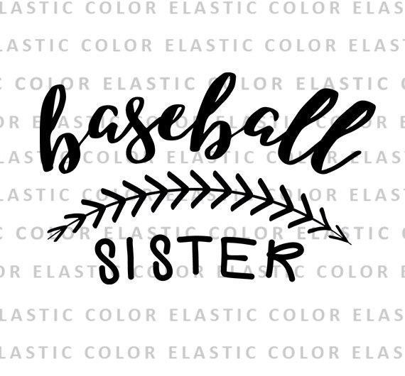 Download Baseball Sister Svg File Baseball Sister T Shirt Designs And Etsy