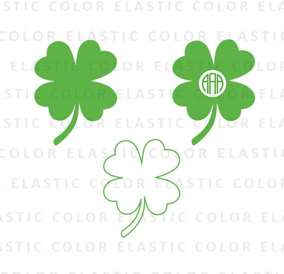Download Shamrock svg shamrock monogram svg files shamrock clipart ...