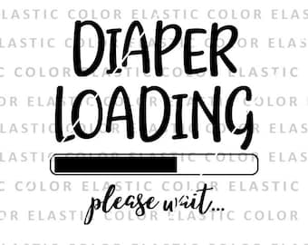 Baby Loading Iron On Etsy