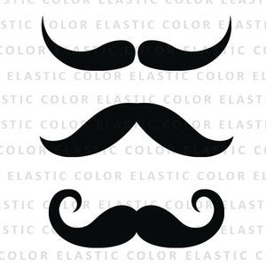 Mustache svg file - mustache clipart - mustache vector clip art svg, dxf, eps, png