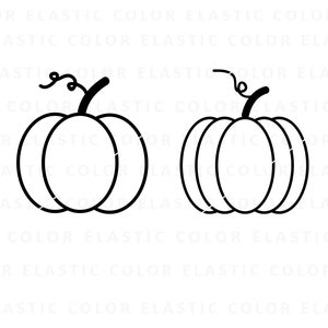 Pumpkins svg, pumpkin clipart, vector pumpkin outline instant download png and cricut design svg, png, dxf, eps