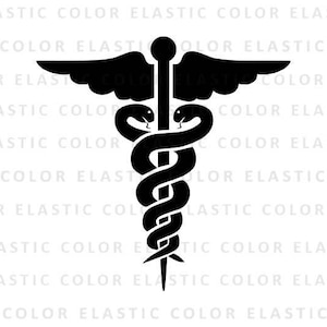Nursing symbol svg - pharmacy symbol snake clipart design and cut file for silhouette cameo  and cricut files svg, png, dxf, eps