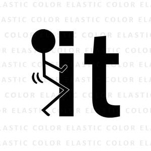 F*ck it svg - funny svg design - funny clipart cricut and cameo cut files - digital download  svg, png, dxf, eps