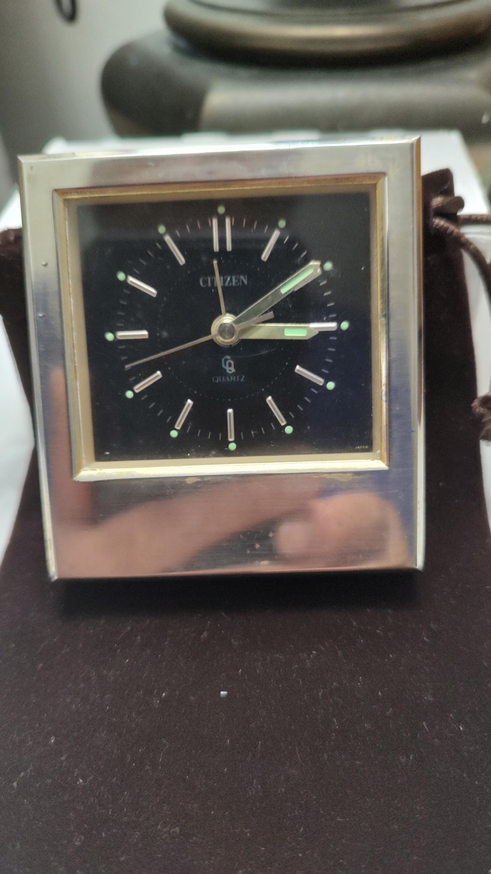 282 CITIZEN ジャングルこぞう 置時計 クォーツ式 音声合成ギミック Citizen Quartz Alarm - Etsy