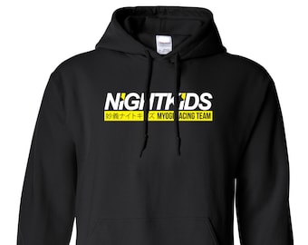 Night Kids Myogi Racing Team Initial D JDM Drift Racing Pull Over