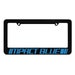 Impact Blue Black License Plate Frame frames Initial D JDM  fits most North America USA and Canada car license plates 1 pc 