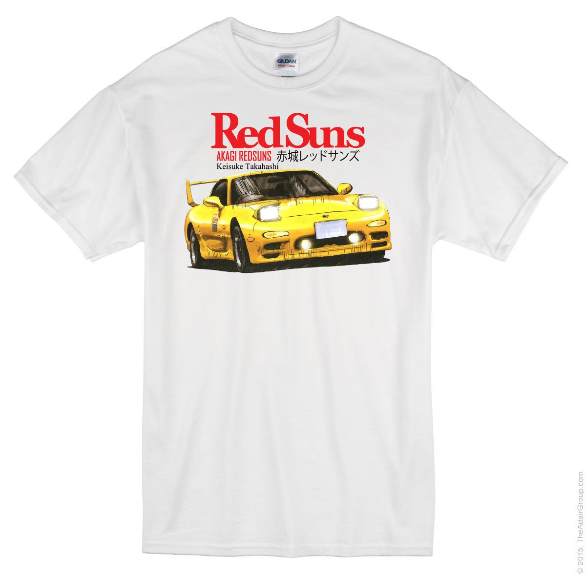 赤城レッドサンズ 高橋啓介 Tシャツ 頭文字D JDM ドリフト