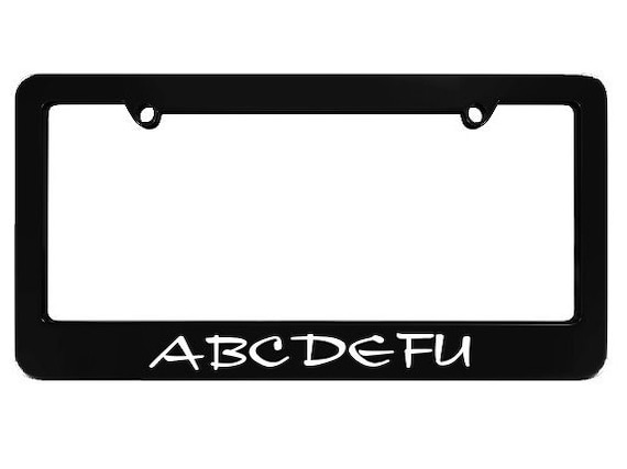 I/'D RATHER BE DOING GYMNASTICS License Plate Frame