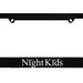 Night Kids AE86 Black License Plate Frame frames Initial D JDM  fits most North America USA and Canada car license plates 1 pc 