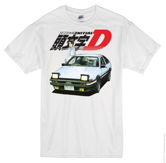 Initial D Trueno AE86 T-Shirt custom t shirt Aesthetic clothing