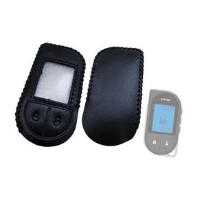 Leather case for Viper 7756V, 7752, 4706, 5706, remote key fob case, 2 Way LCD remotes