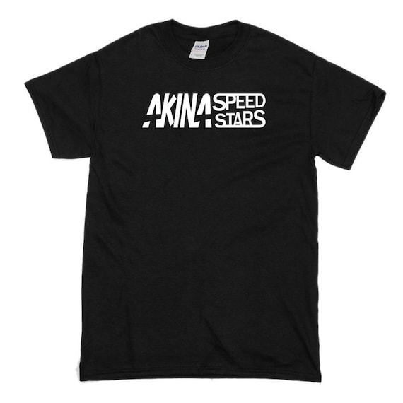 Akina Speed Stars Tshirt Initial D T-shirt Short Sleeve 100