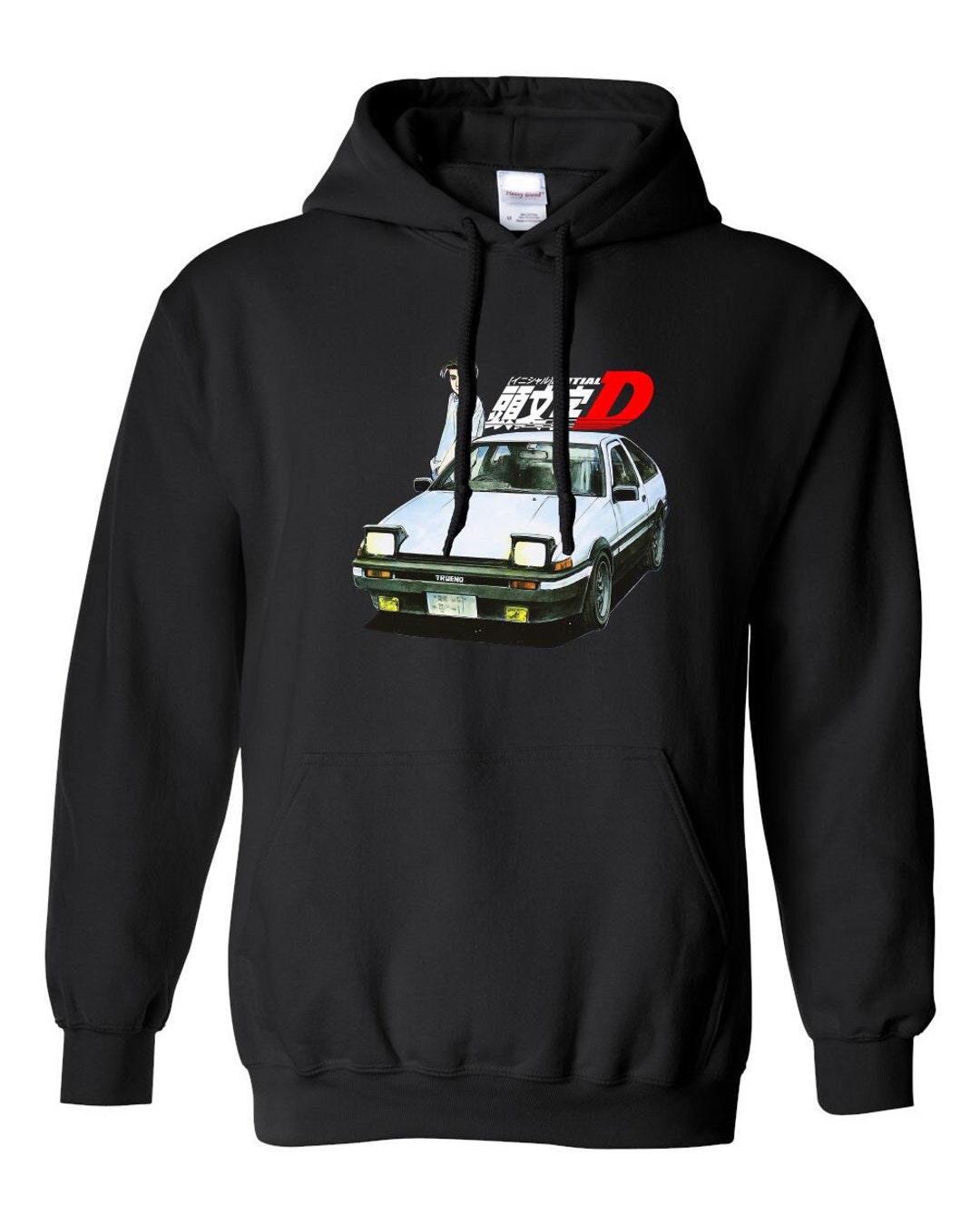 Initial D Hoodie Hoodies Initial D Trueno Takumi Anime AE86