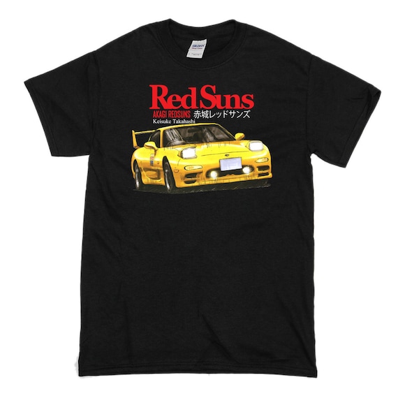 赤城レッドサンズ 高橋啓介 Tシャツ 頭文字D JDM ドリフト レーシング
