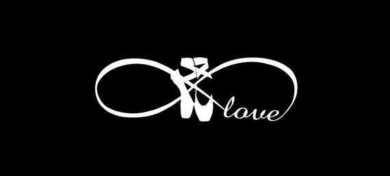 Infinity love cat pet sticker vinyl decal car window doors bumper laptop