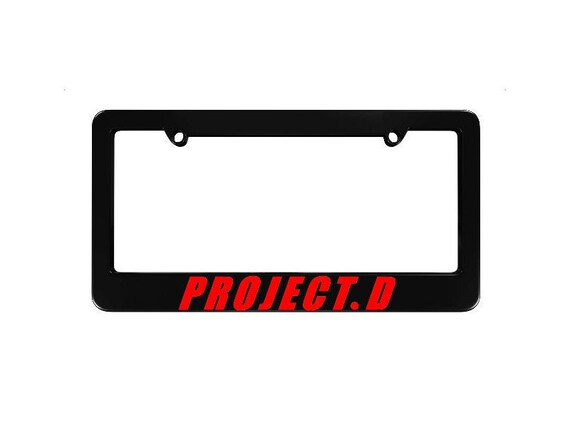 Jdm License Plate Adapter Acrylic License Plate Delete With Japanese Kanji " TURBO" - Laser Engraved JDM Style Jdm License Plate Frame - Foto 4