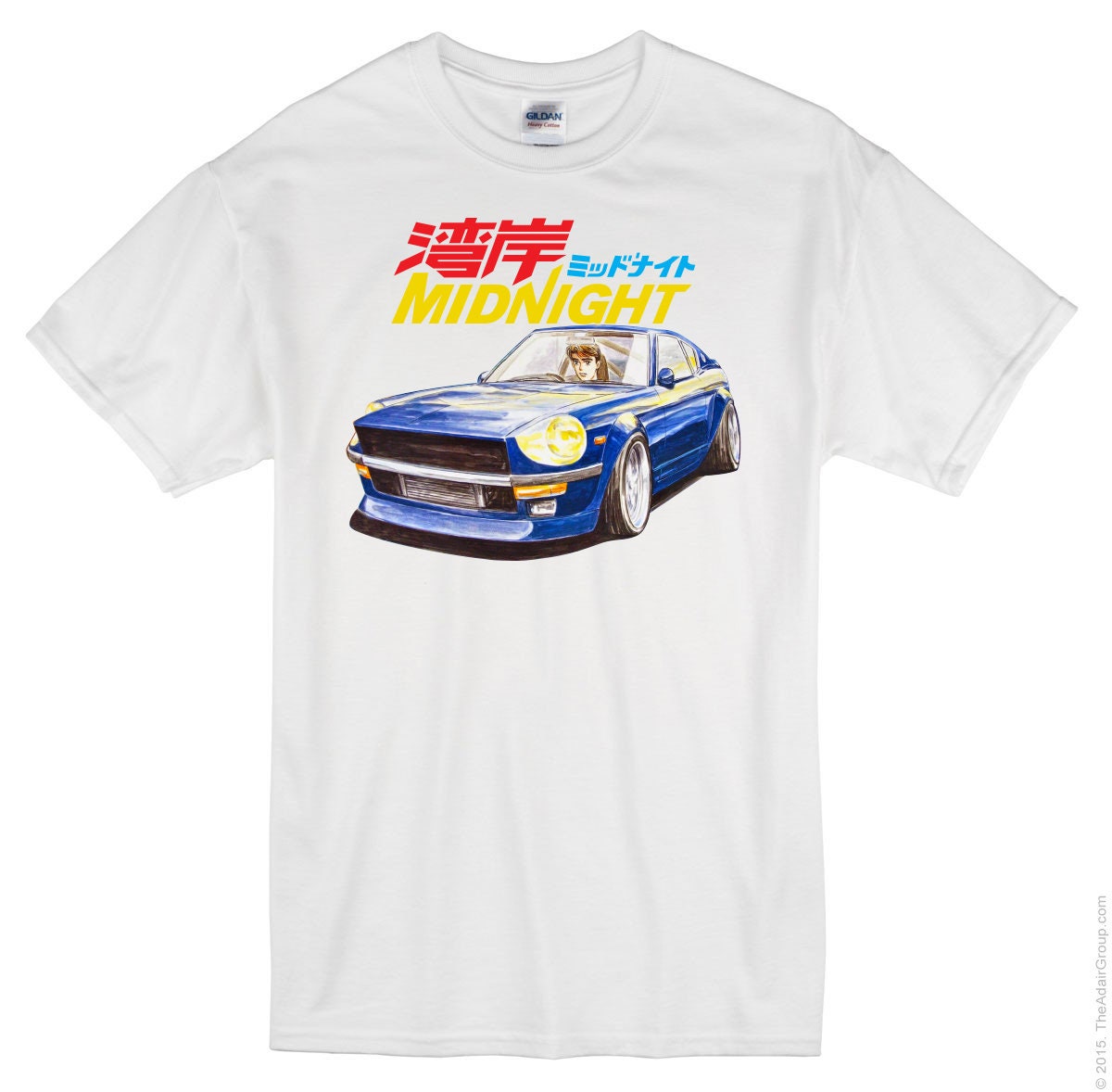 ワンガナミッドナイト Tシャツ JDM ドリフト レーシング シャツ