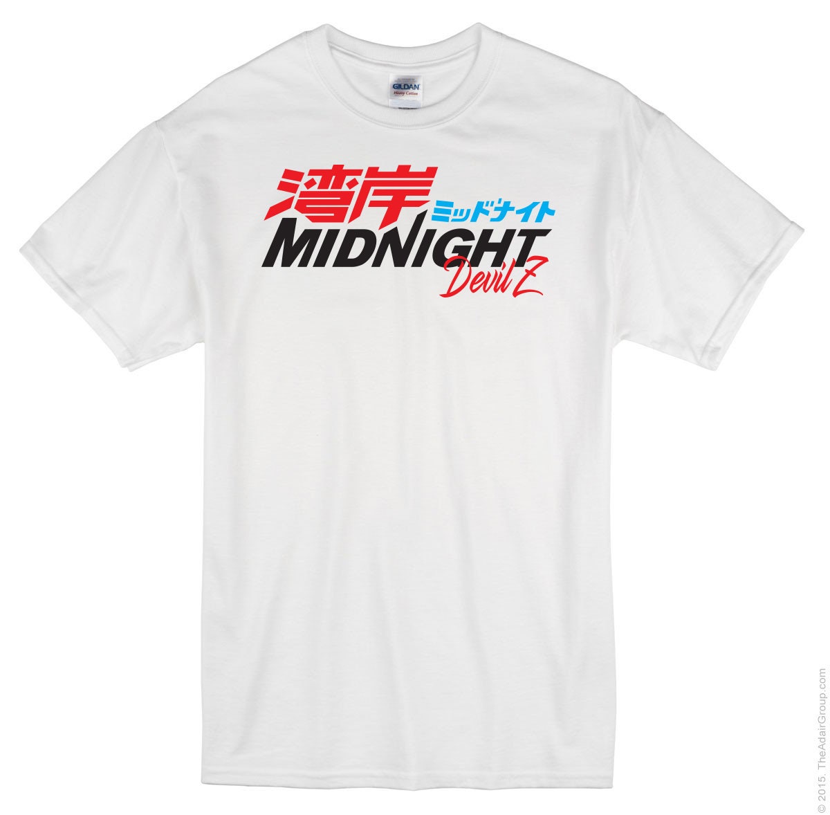 湾岸ミッドナイト デビルZ JDM Tシャツ ドリフト レーシング