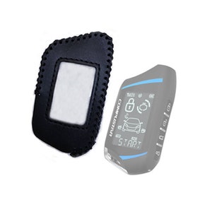 Leather case for compustar Prime T9, key fob case, 2 way remote