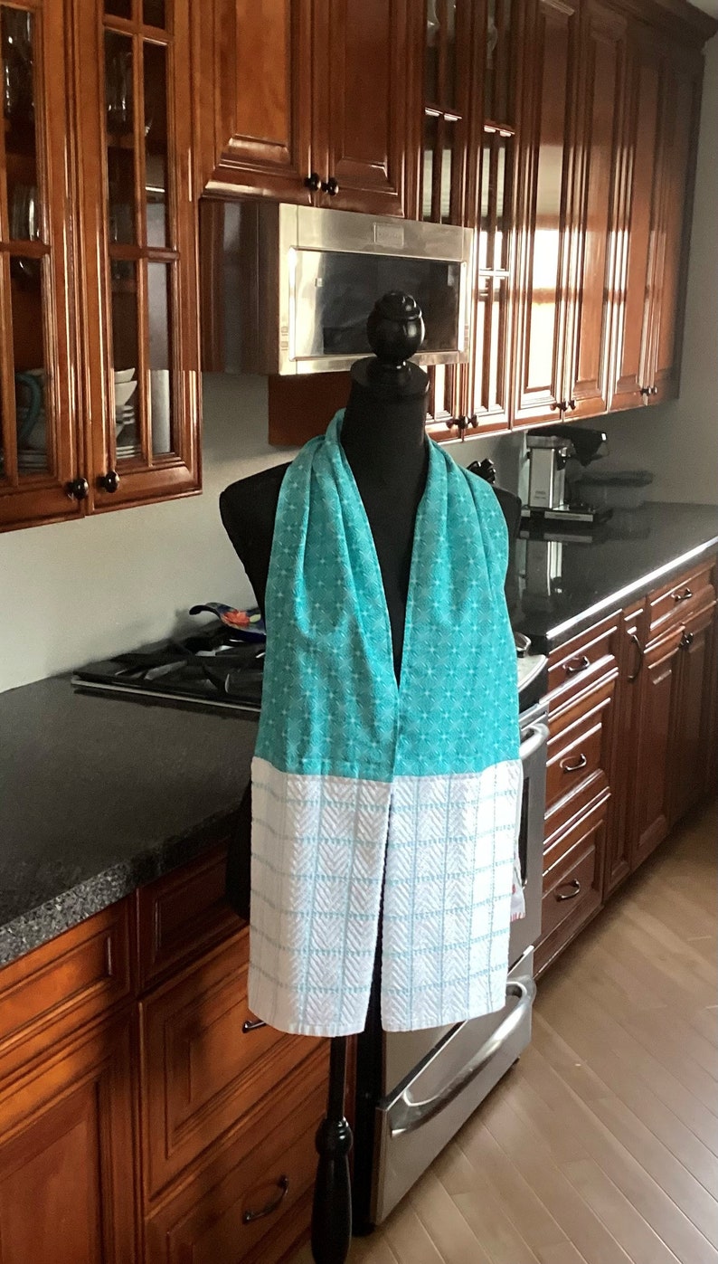 Premium Cotton Kitchen Towel Scarf/boa Unique Individually Crafted Gift
