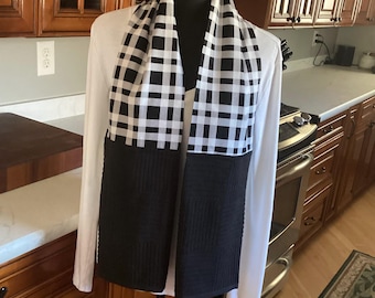 Cotton Dining Scarf: Classy Adult Clothing Protector