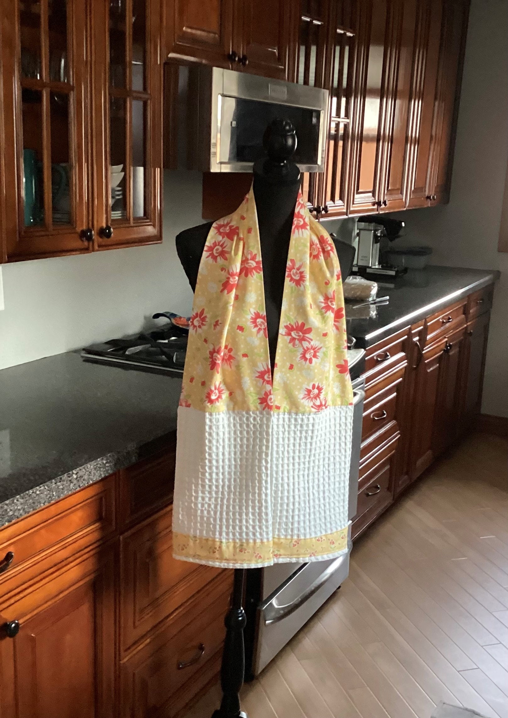 Premium Cotton Kitchen Towel Scarf/boa Unique Individually Crafted Gift