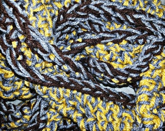 Scarves in beautiful Fall CoLoRs (Maroon, Grey, Gold)*
