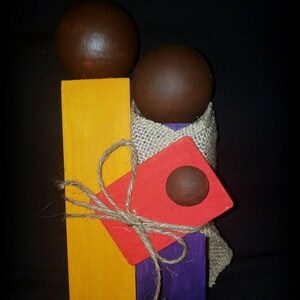 Wooden Nativity Scene*