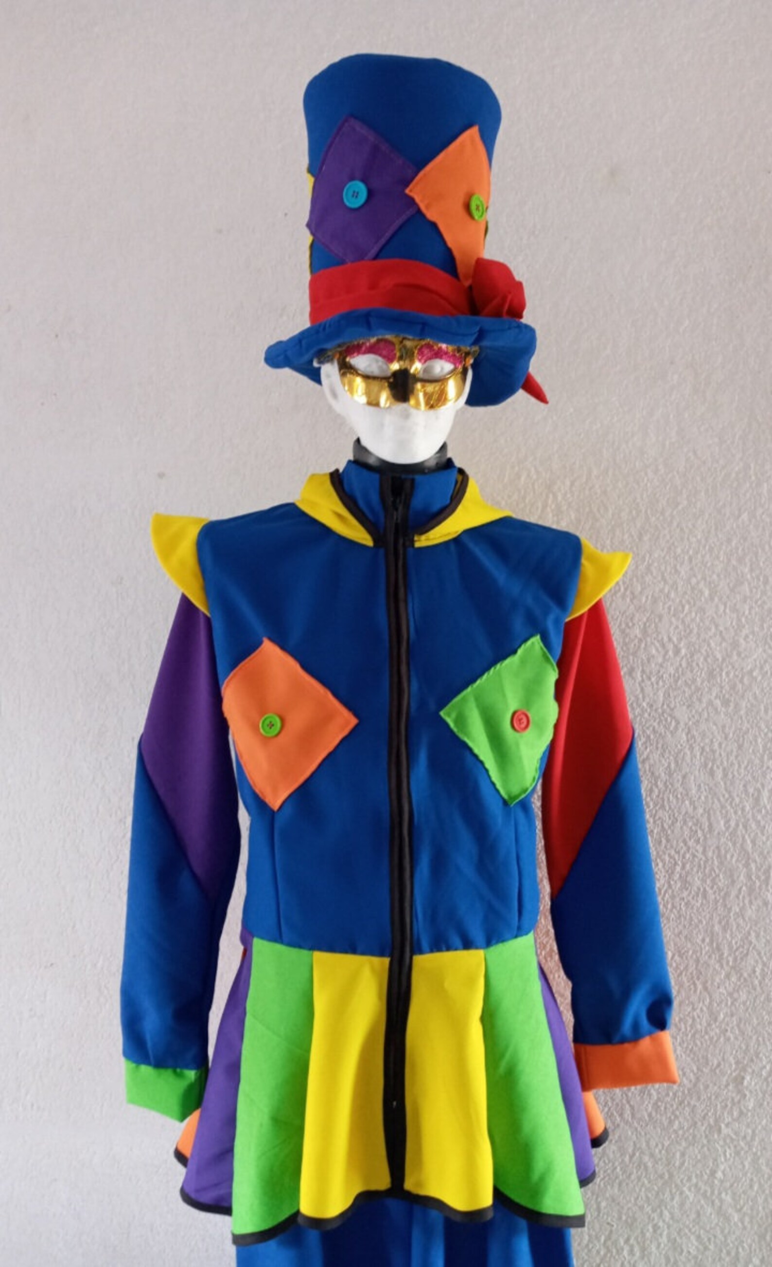 Fantasy Clown Stilt Costume Etsy