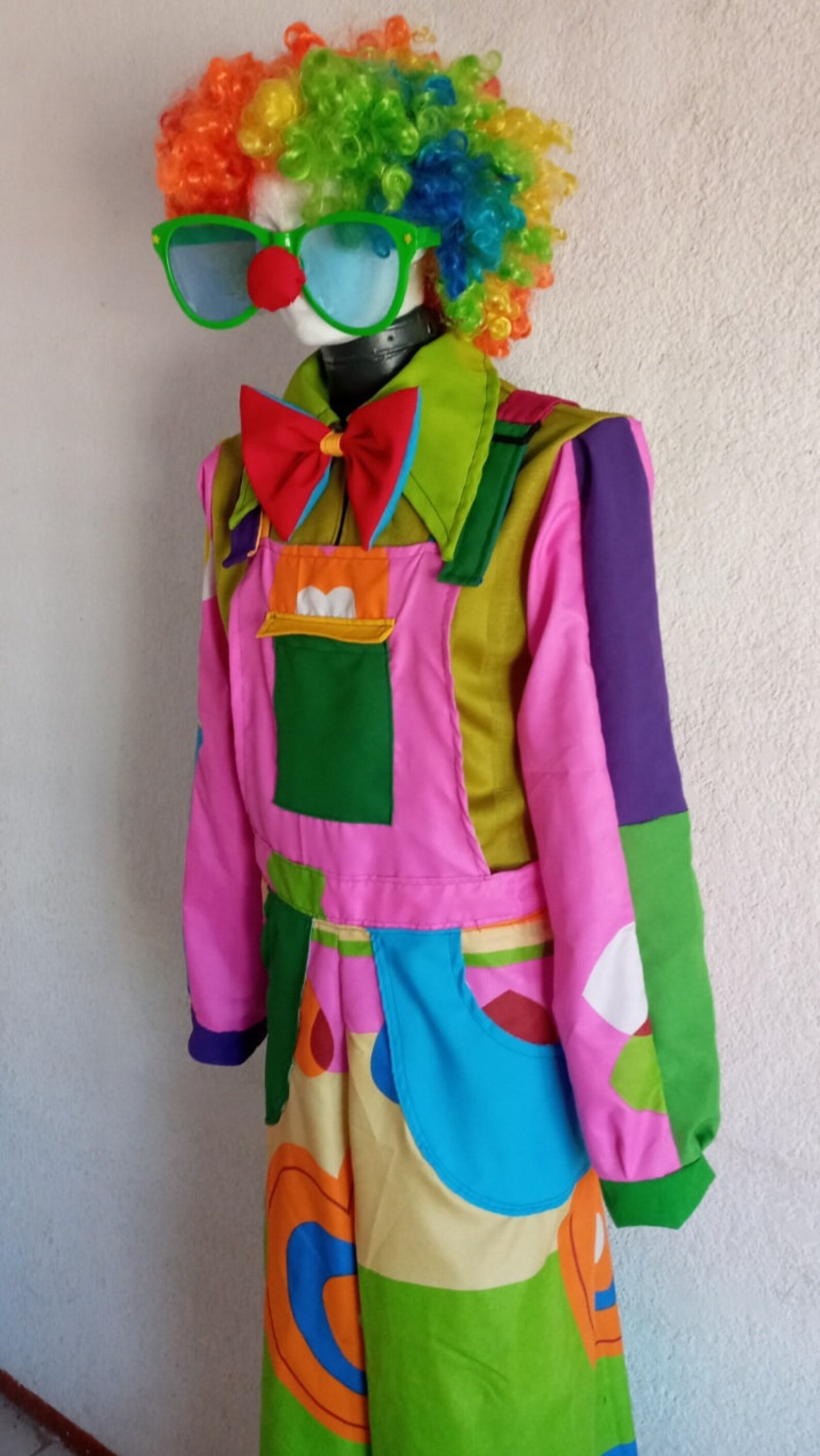 Candy Clown stilt costume Etsy
