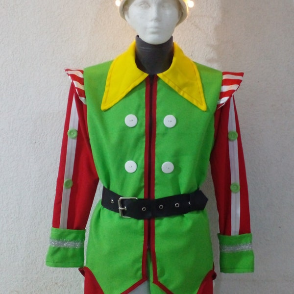 Costume d'échasse de Noël pour garçon