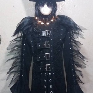 Mr Gothic Stilt Costume