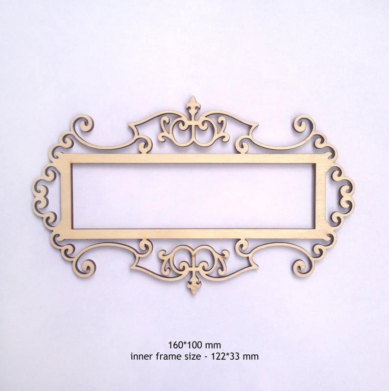 Nice Wood Frame Laser Cut Photo Frames Image 0
