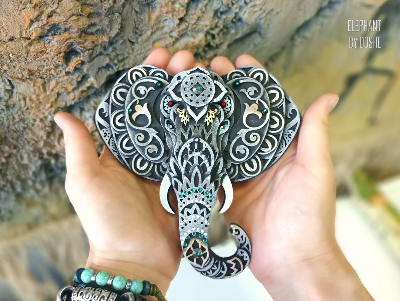 White ELEPHANT gifts Unique Inspirational gift for friends Etsy