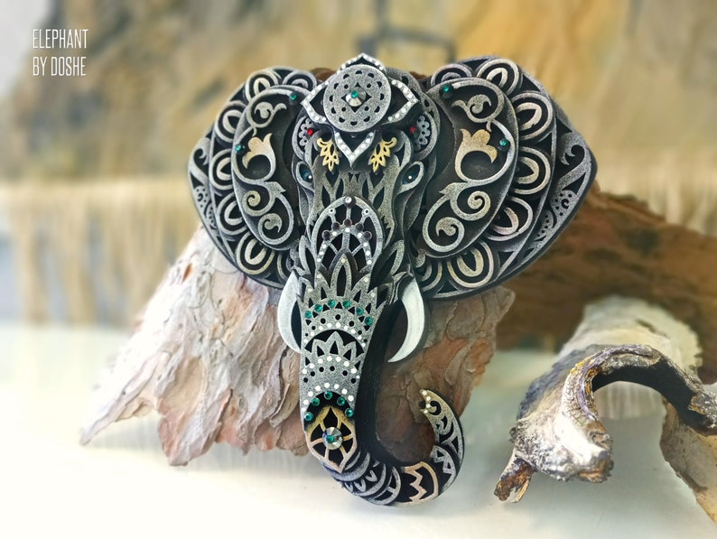 White ELEPHANT gifts Unique Inspirational gift for friends Etsy