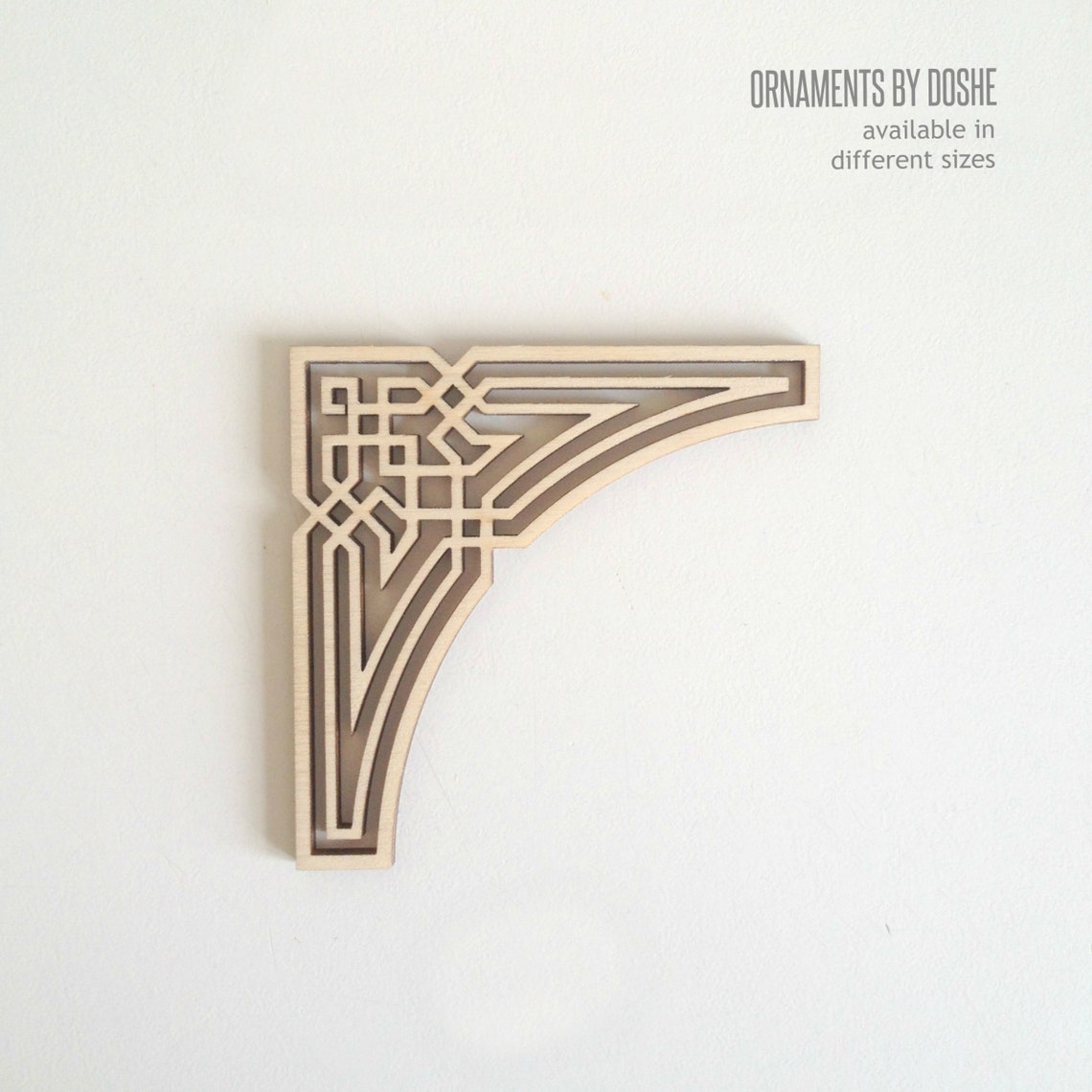 Perfect Laser cut corner / Wood corners / Decorative corners / Etsy