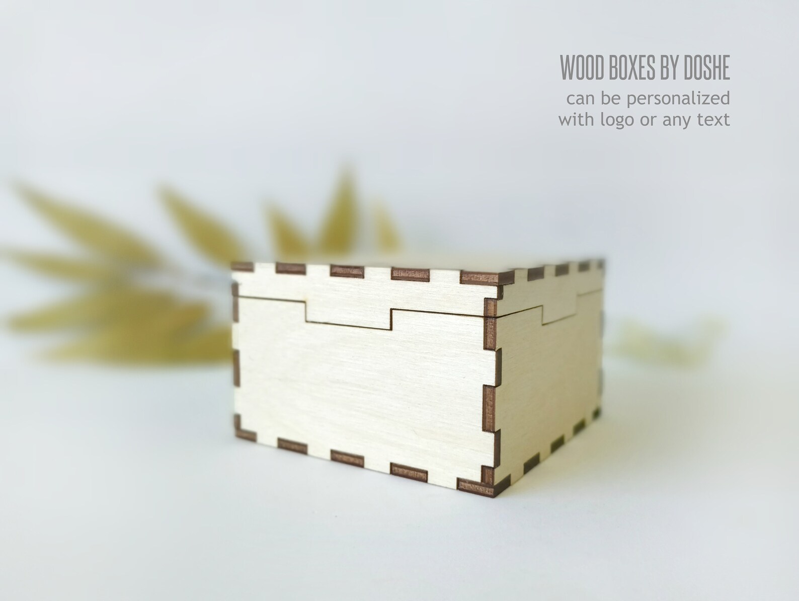 Personalized WOOD BOX Unfinished wood gift boxes Etsy