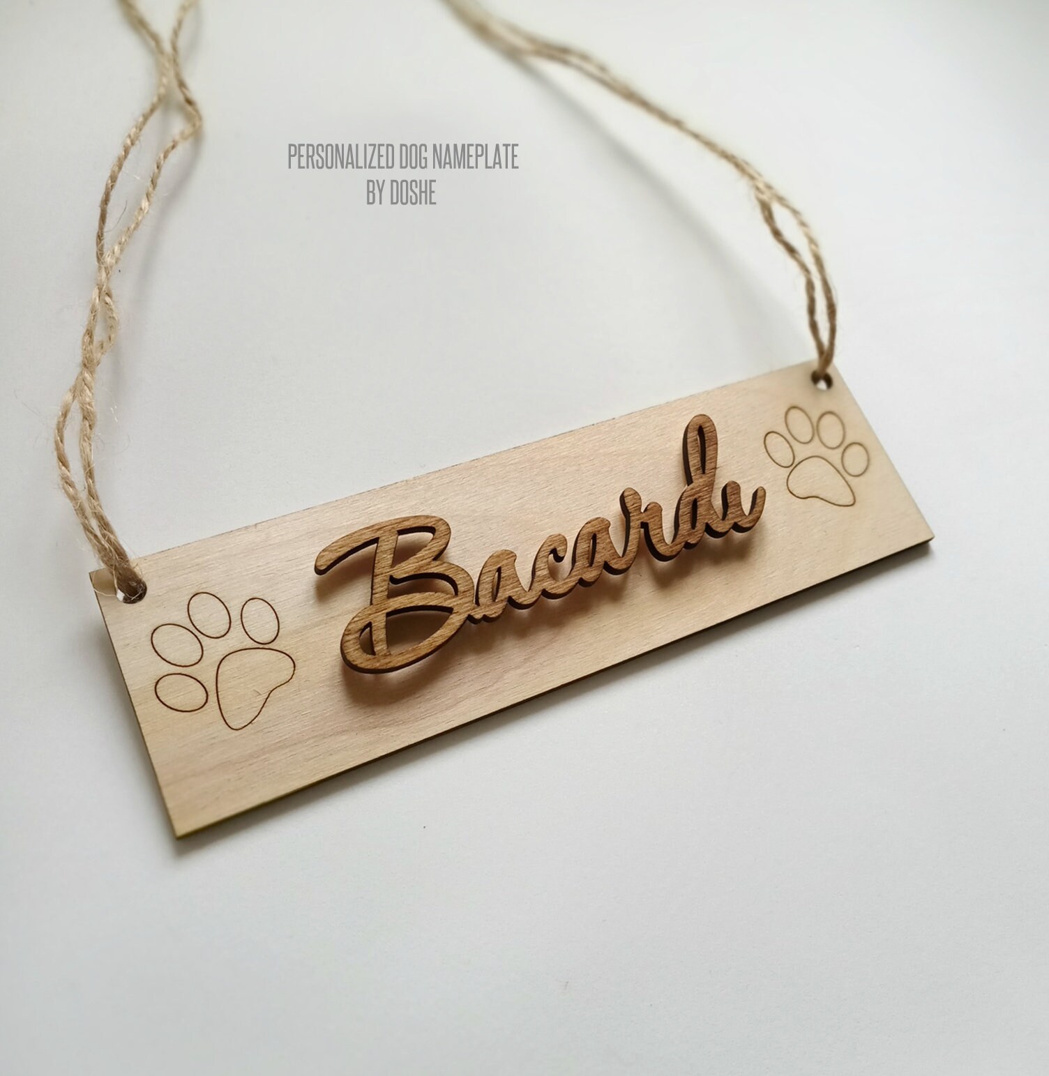 Personalized Dog Name plate Custom Name Plate Dog signs for Etsy