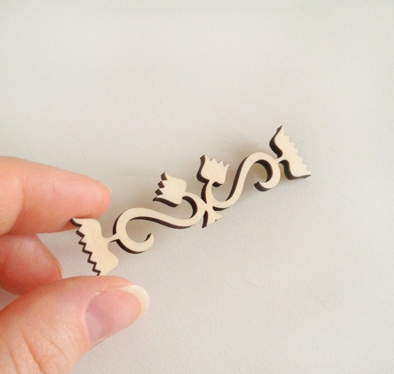 Laser cut border / Borders / Scrapbook borders / Laser cut Etsy